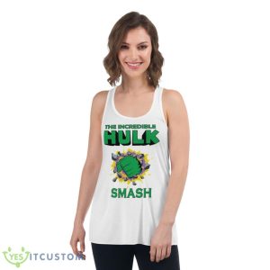 Smash Fist Incredible Hulk Marvel shirt 8 Smash Fist Incredible Hulk Marvel shirt - Women's Flowy Racerback Tank