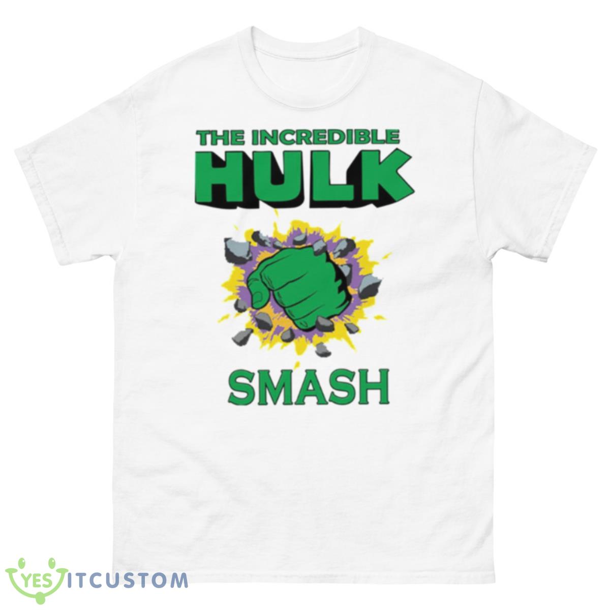 Smash Fist Incredible Hulk Marvel shirt 10 Smash Fist Incredible Hulk Marvel shirt - 500 Men’s Classic Tee Gildan