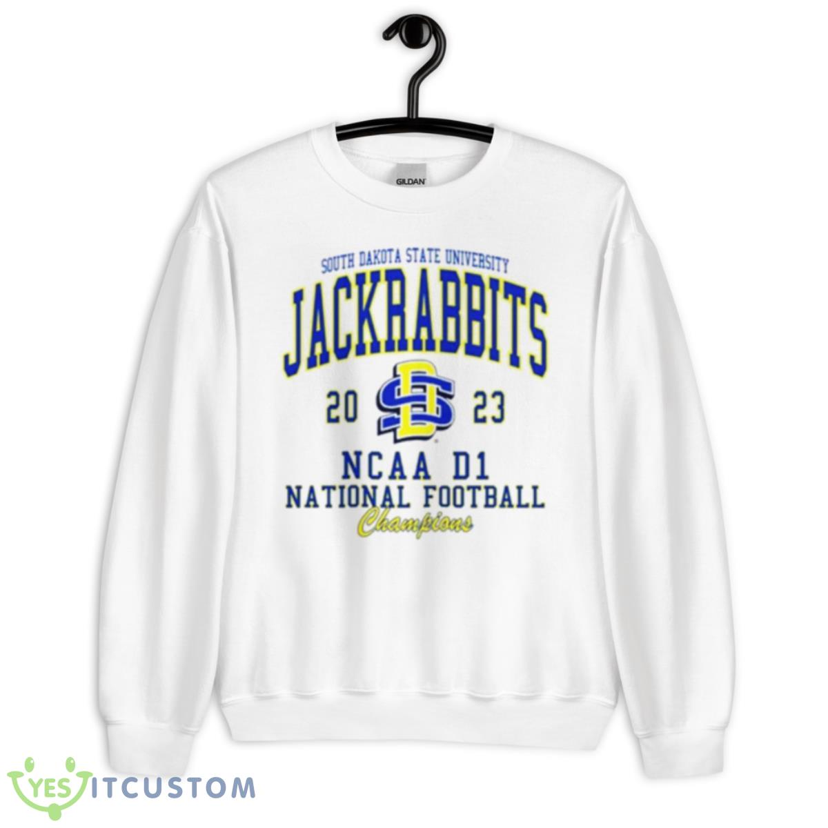 South Dakota State University Jackrabbits NCAA D1 National Football Champions 2023 Shirt 2 South Dakota State University Jackrabbits NCAA D1 National Football Champions 2023 Shirt - Unisex Heavy Blend Crewneck Sweatshirt