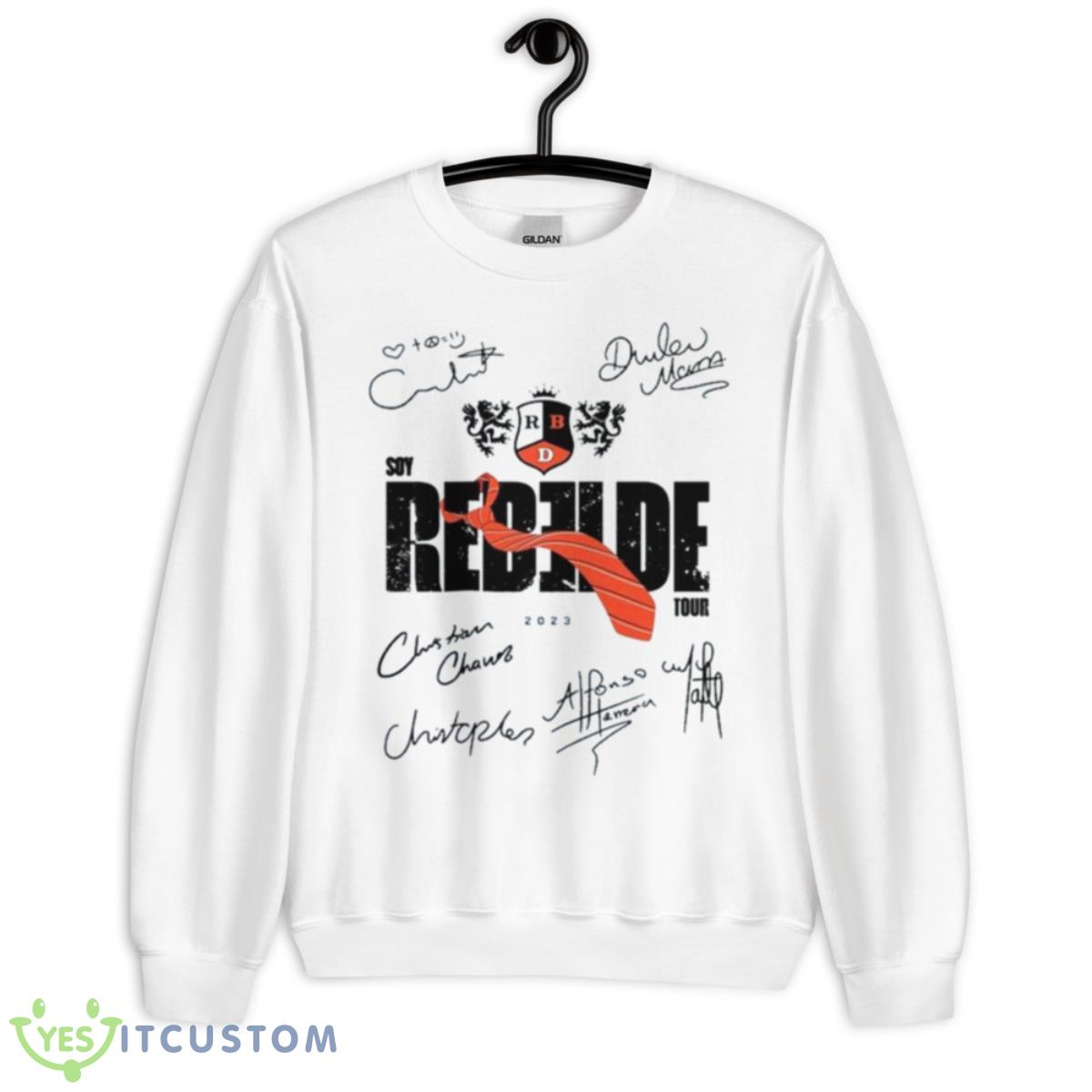 Soy Rebelde Tour 2023 Trending Vintage Textured Relaxed Shirt 11 Soy Rebelde Tour 2023 Trending Vintage Textured Relaxed Shirt - Unisex Heavy Blend Crewneck Sweatshirt