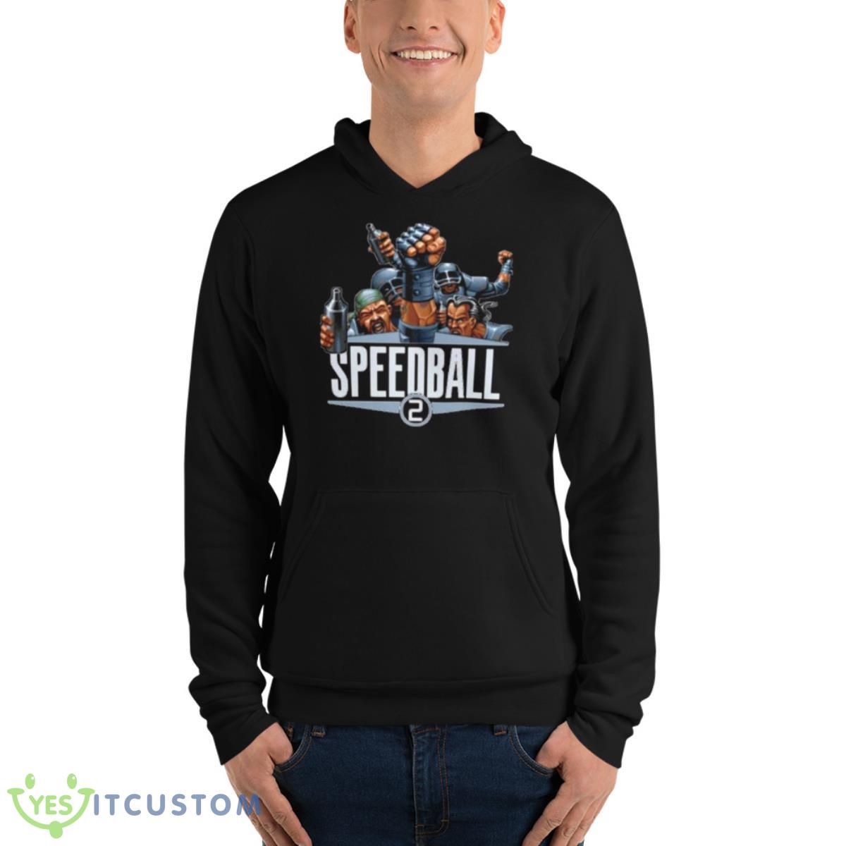 Speedball 2 Team Marvel Comic Shirt 4 Speedball 2 Team Marvel Comic Shirt - Unisex Fleece Pullover Hoodie