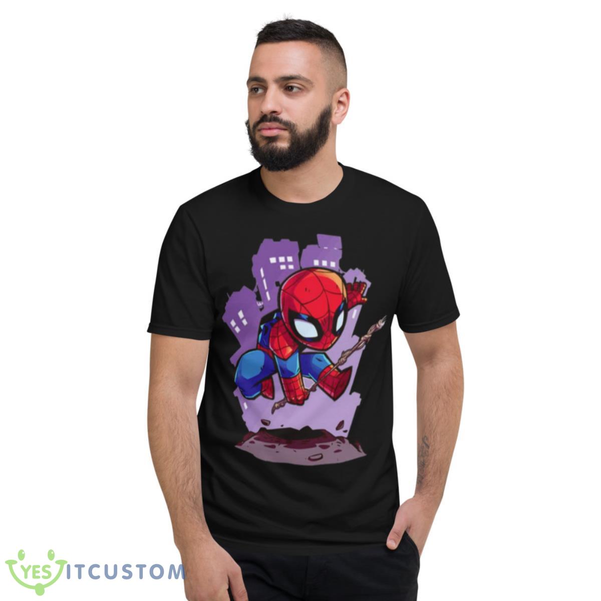 Spidey Chibi Spider Man shirt 2 Spidey Chibi Spider Man shirt - Short Sleeve T-Shirt