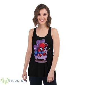 Spidey Chibi Spider Man shirt 10 Spidey Chibi Spider Man shirt - Women's Flowy Racerback Tank