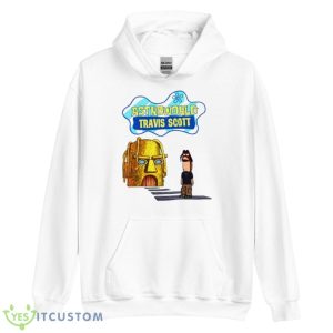 Spongebob X Astroworld Travis Scott Shirt - Unisex Heavy Blend Hooded Sweatshirt