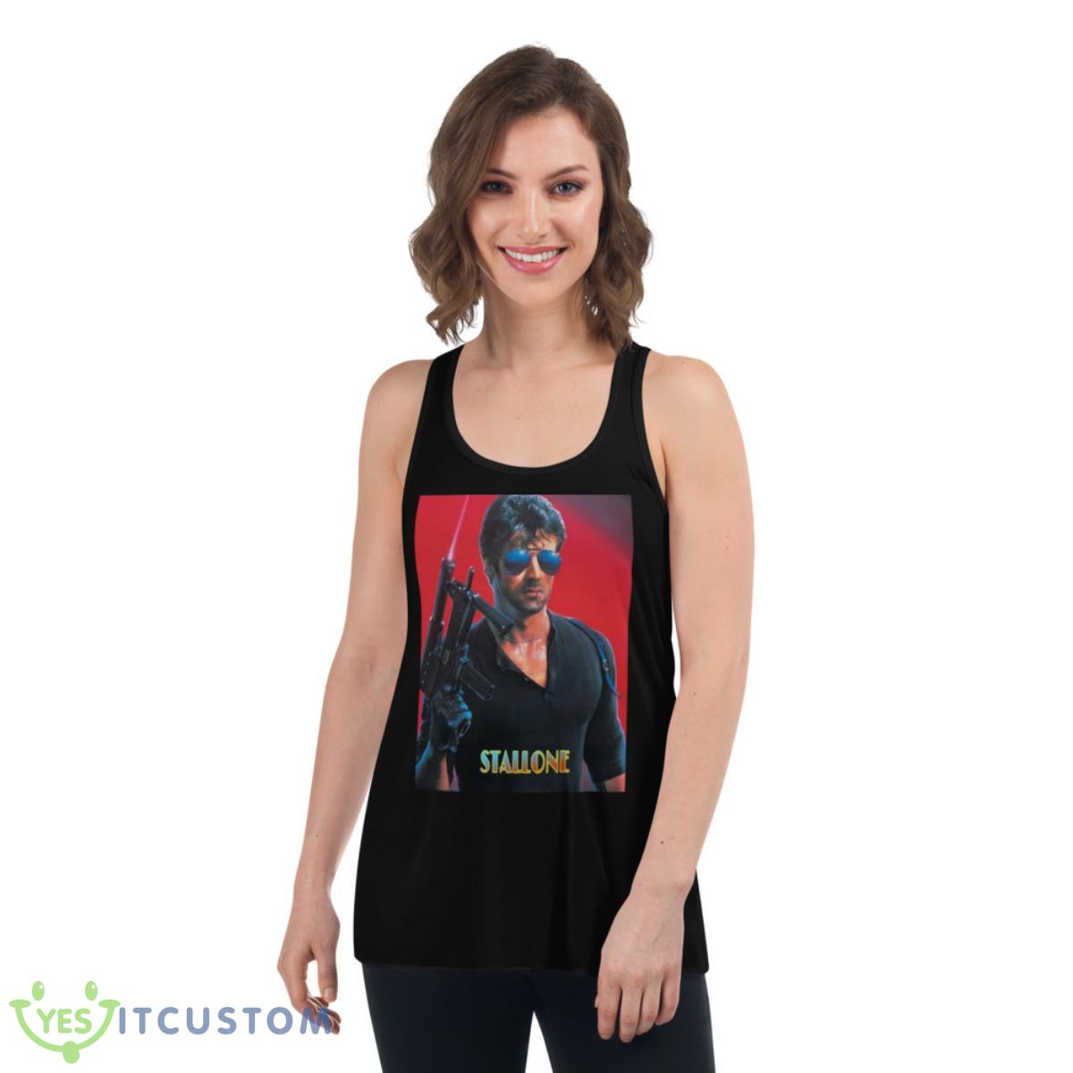 Stallone First Blood shirt 5 Stallone First Blood shirt - Women's Flowy Racerback Tank