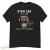Stan Lee Rip 1922 2018 Thank You For The Memories Signature shirt - G500 Men’s Classic T-Shirt