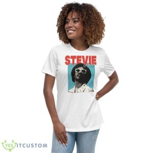 Stevland Hardaway Morris Stevie Wonder Retro Vintage shirt - Women's Relaxed Short Sleeve Jersey Tee