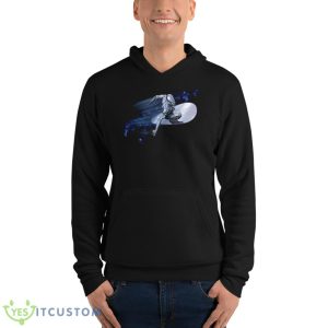 Strong Character Silver Surfer Marvel Comic shirt - Unisex Fleece Pullover Hoodie