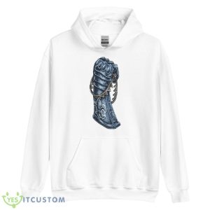 Strong Iron Fist Shirt - Unisex Heavy Blend Hooded Sweatshirt