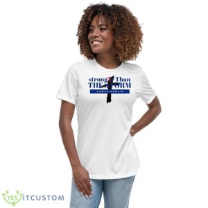Stronger than the Storm Damar Hamlin shirt - Women's Relaxed Short Sleeve Jersey Tee