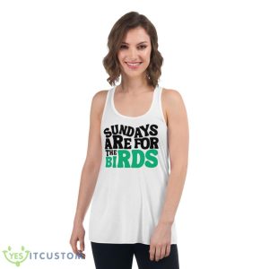 Sundays Are For The Birds Vintage Philadelphia Shirt - Women's Flowy Racerback Tank