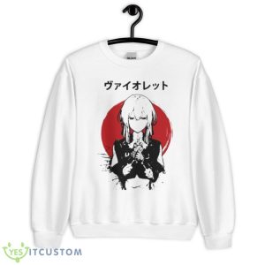 Sunset Violet Evergarden Japanese Vibe ArShirt - Unisex Heavy Blend Crewneck Sweatshirt