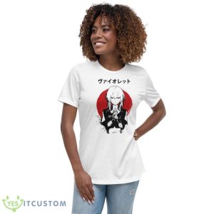 Sunset Violet Evergarden Japanese Vibe ArShirt - Women's Relaxed Short Sleeve Jersey Tee