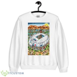 Super Bowl LVII Fazzino 2023 Poster Shirt - Unisex Heavy Blend Crewneck Sweatshirt