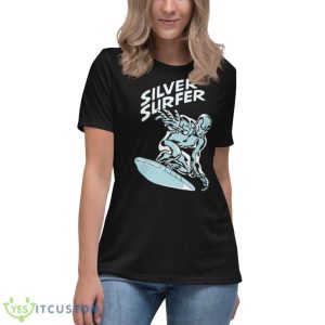 Super Hero Silver Surfer Nc8 Marvel shirt - Women's Relaxed Short Sleeve Jersey Tee