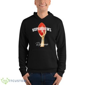 Superbowl LVII Rihanna Halftime Show Shirt - Unisex Fleece Pullover Hoodie