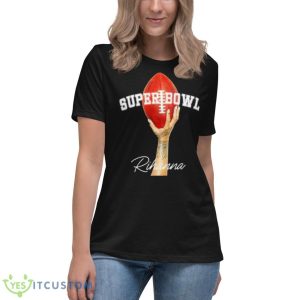Superbowl LVII Rihanna Halftime Show Shirt - Women's Relaxed Short Sleeve Jersey Tee