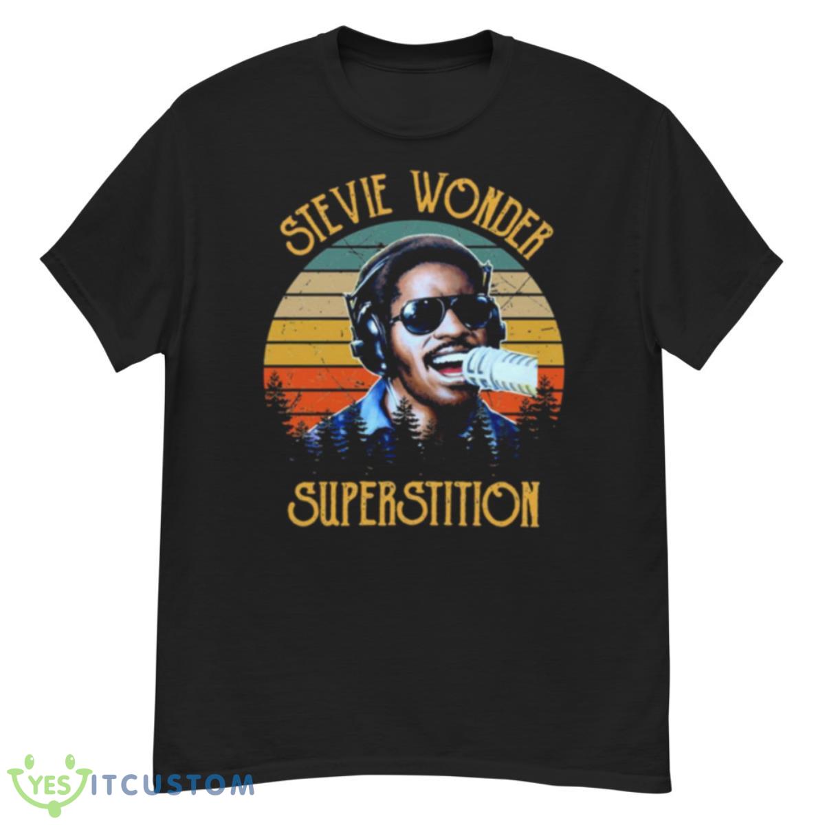 Superstition Stevie Wonder Retro shirt 12 Superstition Stevie Wonder Retro shirt - G500 Men’s Classic T-Shirt