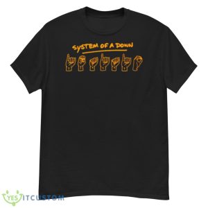 System of a down sign language shirt - G500 Men’s Classic T-Shirt