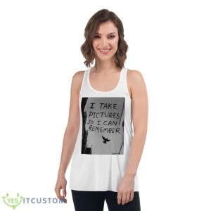 Take Pictures So I Can Remember Shirt - Women's Flowy Racerback Tank