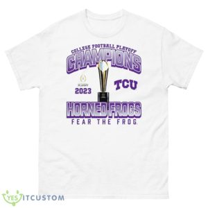 TCU Horned Frogs 2023 CFP National Champions Locker Room shirt - 500 Men’s Classic Tee Gildan