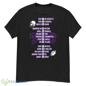 TCU Horned Frogs team Austin Scheets Chace Biddle Max Duggan shirt - G500 Men’s Classic T-Shirt
