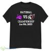 TCU Horned Frogs vs Georgia Bulldogs NCAA Football Championship Game 2023 Shirt Product Photo 1