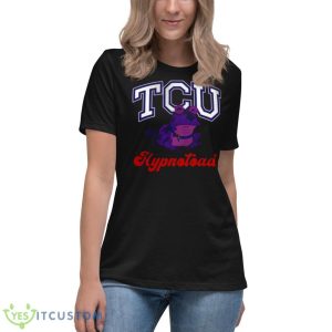 TCU Hypnotoad Funkytown Frogs Hypnotoad Best T Shirt 11 TCU Hypnotoad Funkytown Frogs Hypnotoad Best T Shirt - Women's Relaxed Short Sleeve Jersey Tee