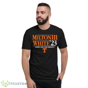 Tennessee Football Milton III White ’23 Shirt 7 Tennessee Football Milton III White ’23 Shirt Product Photo 2