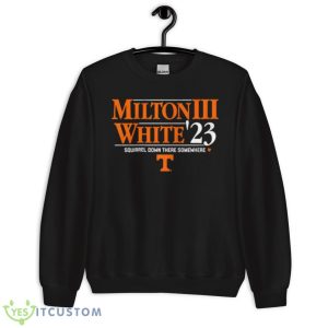 Tennessee Football Milton III White ’23 Shirt 8 Tennessee Football Milton III White ’23 Shirt Product Photo 3