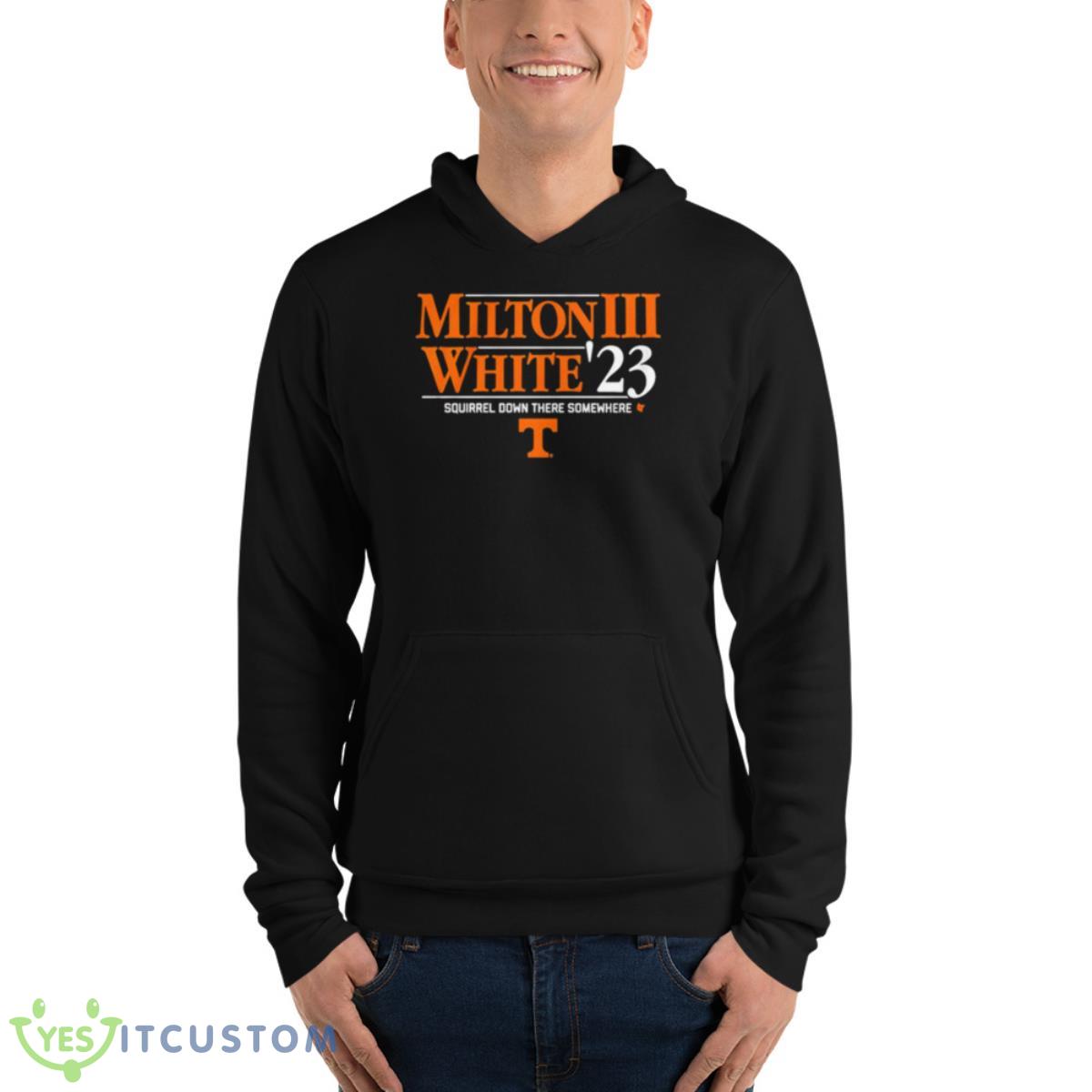Tennessee Football Milton III White ’23 Shirt 13 Tennessee Football Milton III White ’23 Shirt Product Photo 4