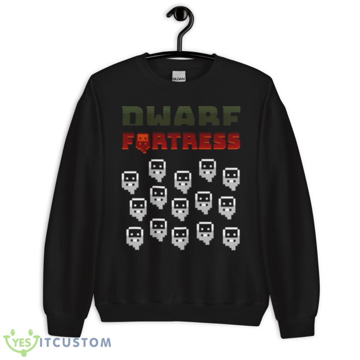Text Based Graphics Dwarf Fortress shirt 3 Text Based Graphics Dwarf Fortress shirt - Unisex Crewneck Sweatshirt