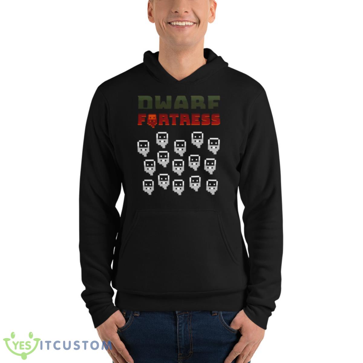 Text Based Graphics Dwarf Fortress shirt 4 Text Based Graphics Dwarf Fortress shirt - Unisex Fleece Pullover Hoodie