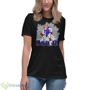 The Berzerker Hazy Huss Shirt - Women's Relaxed Short Sleeve Jersey Tee