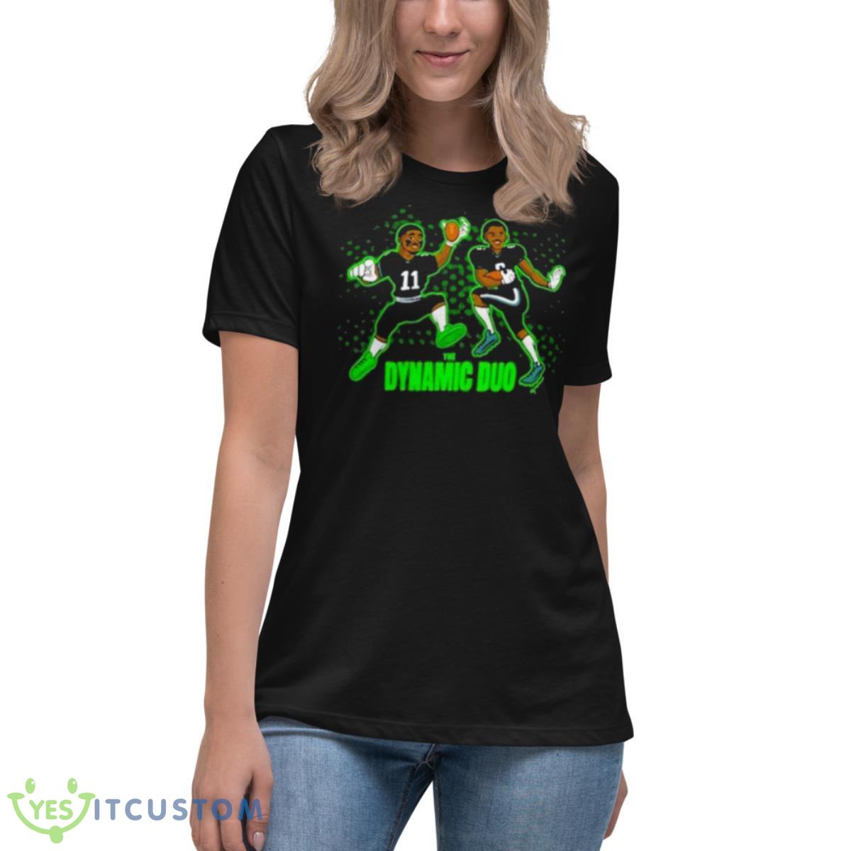 The Dynamic Duo shirt 6 The Dynamic Duo shirt - Women's Relaxed Short Sleeve Jersey Tee