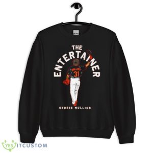 The Entertainer Cedric Mullins MLBPA Shirt Product Photo 3