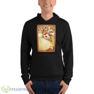 The Flying Pig Circus Atraction shirt - Unisex Fleece Pullover Hoodie