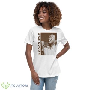 The King Of Soul Sam Cooke shirt - Women's Relaxed Short Sleeve Jersey Tee