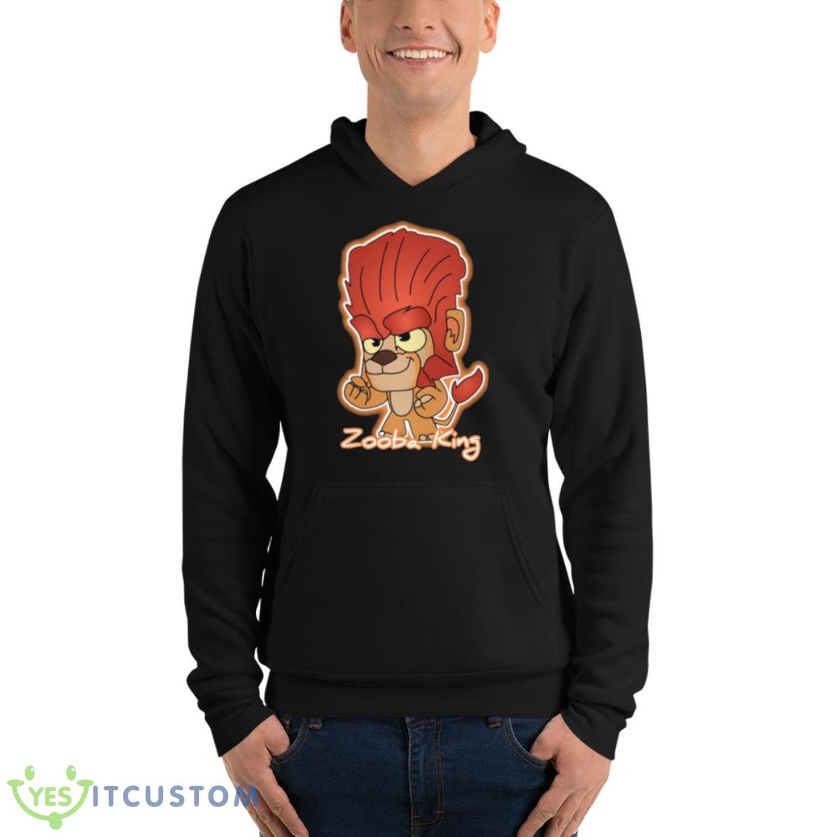 The Lion King Zooba King Shirt 4 The Lion King Zooba King Shirt - Unisex Fleece Pullover Hoodie