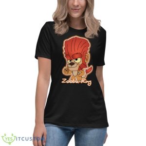 The Lion King Zooba King Shirt 11 The Lion King Zooba King Shirt - Women's Relaxed Short Sleeve Jersey Tee