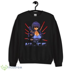 The Major Ghost In The Shell shirt 8 The Major Ghost In The Shell shirt - Unisex Crewneck Sweatshirt