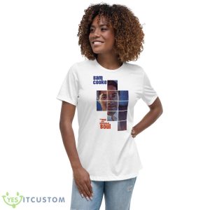 The Man Who Invented Soul Sam Cooke shirt - Women's Relaxed Short Sleeve Jersey Tee