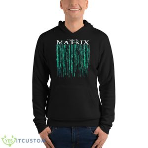 The Matrix Movie Code Logo 4 Resurrections 2021 shirt - Unisex Fleece Pullover Hoodie