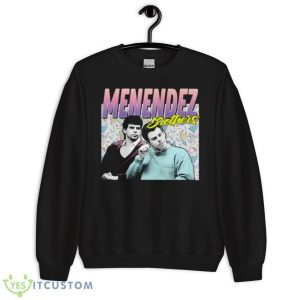 The Menendez Brothers 90s Styled Retro Graphic Design shirt - Unisex Crewneck Sweatshirt