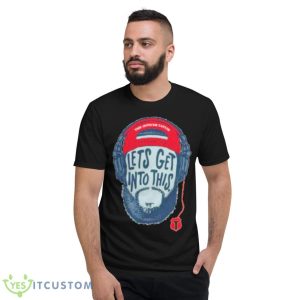 The Officer Tatum Let’s Get Into This Headphone Logo Shirt - Short Sleeve T-Shirt