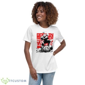 The Series Titular Main Character Goblin Slayer Classic Art Shirt 9 The Series Titular Main Character Goblin Slayer Classic Art Shirt - Women's Relaxed Short Sleeve Jersey Tee