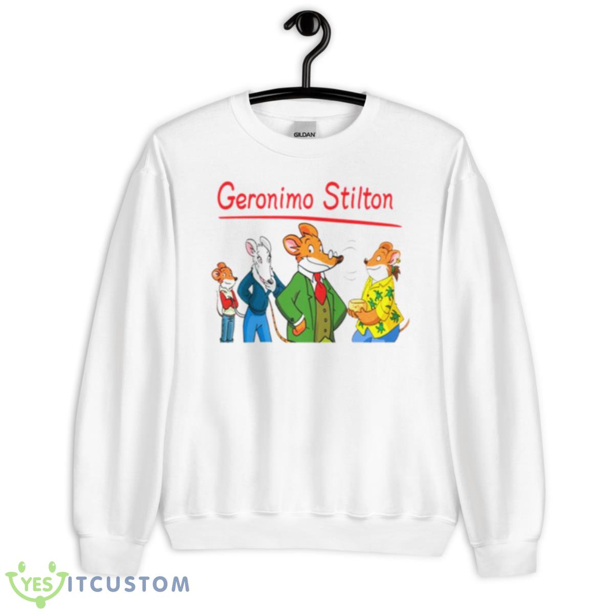 The Smart Mice Geronimo Stilton Shirt 2 The Smart Mice Geronimo Stilton Shirt - Unisex Heavy Blend Crewneck Sweatshirt