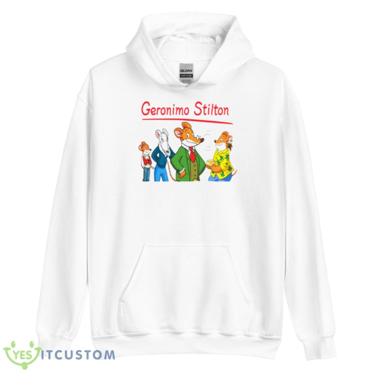The Smart Mice Geronimo Stilton Shirt 11 The Smart Mice Geronimo Stilton Shirt - Unisex Heavy Blend Hooded Sweatshirt