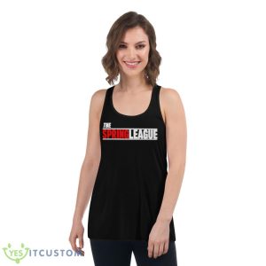 The Spring League shirt - Women's Flowy Racerback Tank