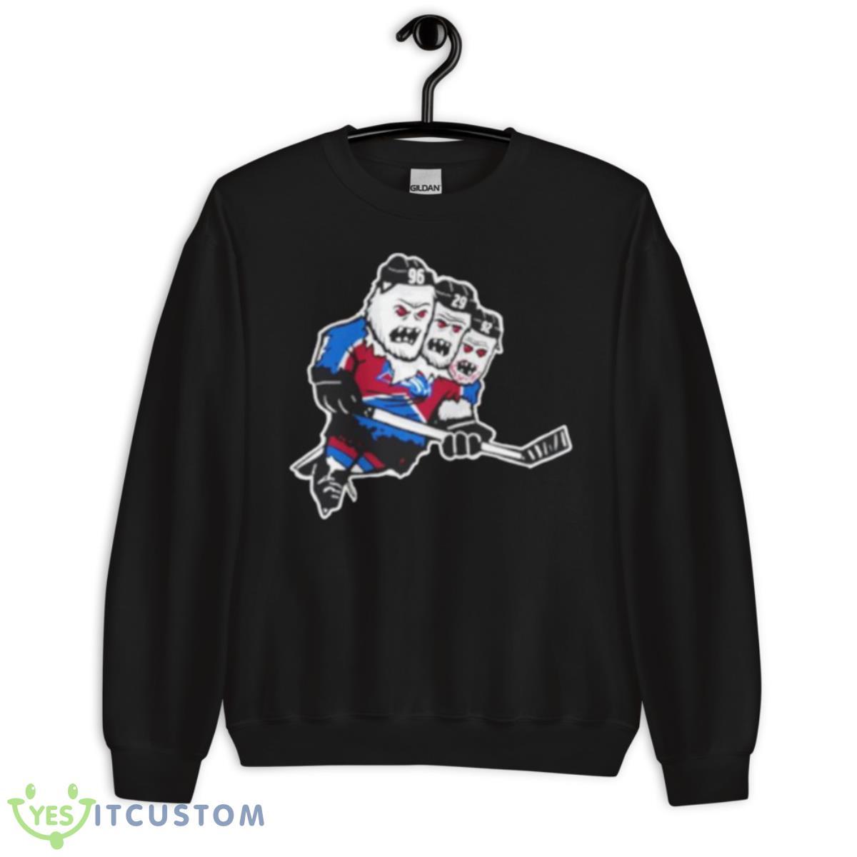 The three headed monster shirt 3 The three headed monster shirt - Unisex Crewneck Sweatshirt